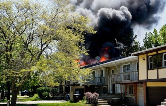 6 Mobile Homes Destroyed in Campground Fire East of Ottawa