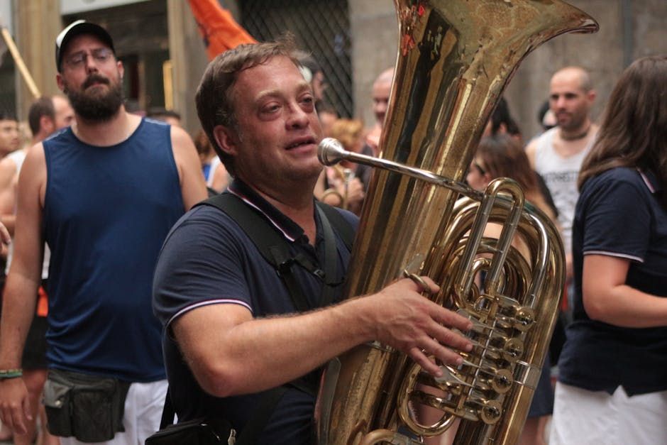Ottawa Tuba Player Serenades Cows at Agriculture Museum